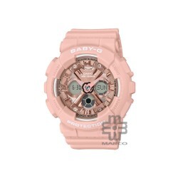 Casio Baby-G BA-130-4A Peach Resin Band Women Watch