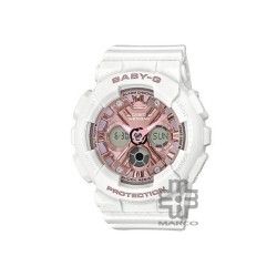 Casio Baby-G BA-130-7A1 White Resin Band Women Watch