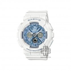 Casio Baby-G BA-130-7A2 White Resin Band Women Sports Watch