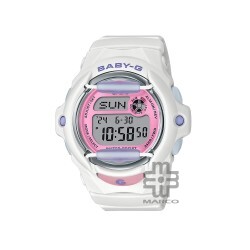 Casio Baby-G BG-169PB-7 White Resin Band Women Sports Watch