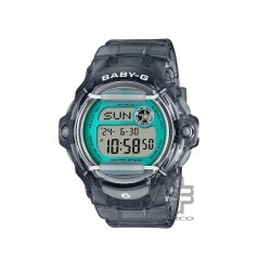 Casio Baby-G BG-169U-8B Grey Translucent Resin Band Women Sports Watch