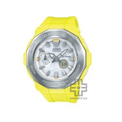 Casio Baby-G BGA-225-9A Yellow Resin Band Women Sports Watch