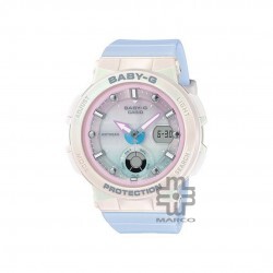 Casio Baby-G BGA-250-7A3 Light Blue Resin Band Women Sports Watch