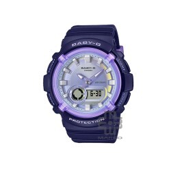 Casio Baby-G BGA-280DR-2A Dark Blue Resin Band Women Sports Watch