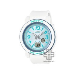 Casio Baby-G BGA-290US-2A White Resin Band Women Sports Watch