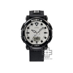 Casio Baby-G BGA-310C-1A Black Cloth Band Women Sports Watch