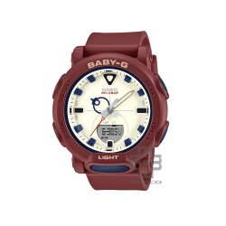 Casio Baby-G BGA-310RP-4A Red Bio-Based Resin Band Women Sports Watch