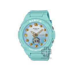 Casio Baby-G BGA-320-3A Green Resin Band Women Sports Watch