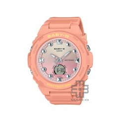 Casio Baby-G BGA-320-4A1 Orange Resin Band Women Sports Watch