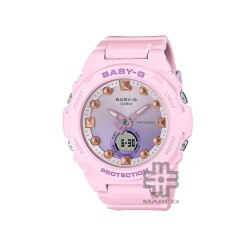 Casio Baby-G BGA-320-4A Pink Resin Band Women Sports Watch