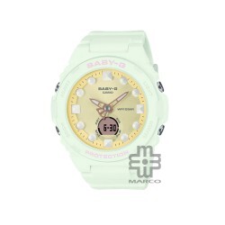 Casio Baby-G BGA-320FH-3A Baby Green Resin Band Women Sports Watch