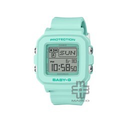 Casio Baby-G BGD-10-3 Mint Green Resin Band Women Sports Watch