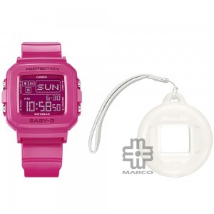 Casio Baby-G + PLUS Series BGD-10K-4 Pink Resin Band Women Sports Watch