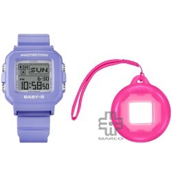 Casio Baby-G + PLUS Series BGD-10K-6 Purple Resin Band Women Sports Watch