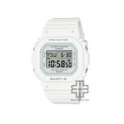 Casio Baby-G BGD-565-7 White Resin Band Women Sports Watch