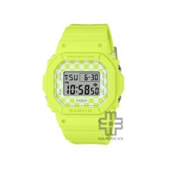 Casio Baby-G BGD-565GS-9 Yellow Resin Band Women Sports Watch