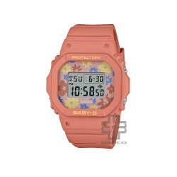 Casio Baby-G BGD-565RP-4 Orange Resin Band Women Sports Watch