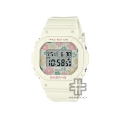 Casio Baby-G BGD-565RP-7 Off White Resin Band Women Sports Watch