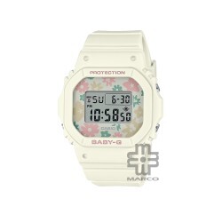 Casio Baby-G BGD-565RP-7 White Resin Band Women Sports Watch