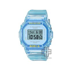 Casio Baby-G Summer Jelly Colours Series BGD-565SJ-2 Blue Translucent Resin Band Women Sports Watch