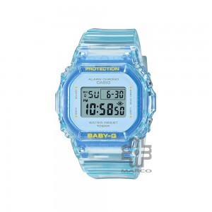 Casio Baby-G Summer Jelly Colours Series BGD-565SJ-2 Blue Translucent Resin Band Women Sports Watch