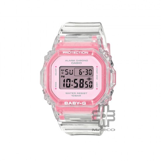 Casio Baby-G Summer Jelly Colours Series BGD-565SJ-7 Translucent Resin Band Women Sports Watch