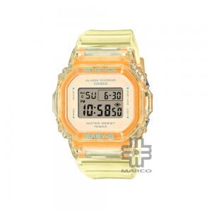 Casio Baby-G Summer Jelly Colours Series BGD-565SJ-9 Yellow Translucent Resin Band Women Sports Watch