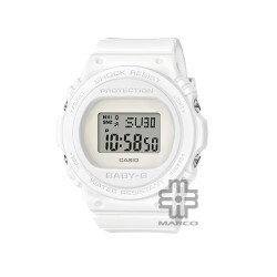 Casio Baby-G BGD-570-7 White Resin Band Women Sports Watch