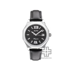 ALTO AL-2111190F-1A Black Leather Band Women Watch