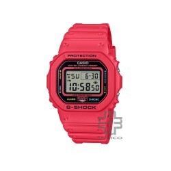 Casio G-Shock Energy Pack Series DW-5600EP-4 Red Bio-Based Resin Band Men Sports Watch