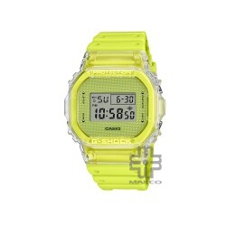 Casio G-Shock Lucky Drop Series DW-5600GL-9 Yellow Resin Band Men Sports Watch