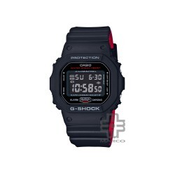 Casio G-Shock DW-5600HR-1 Black Resin Band Men Sports Watch 