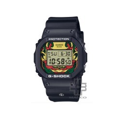 Casio G-Shock DW-5600PRE22-1 Black Resin Band Men Sports Watch