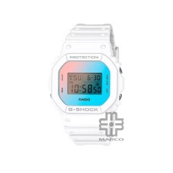 Casio G-Shock Beach Time Lapse Series DW-5600TL-7 White Bio-Based Resin Band Men Sports Watch