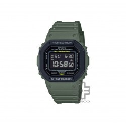 Casio G-Shock DW-5610SU-3 Army Green Resin Band Men Sports Watch