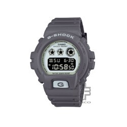 Casio G-Shock Hidden Glow Series DW-6900HD-8 Gray Resin Band Men Sports Watch