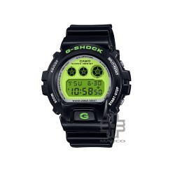 Casio G-Shock Crazy Colors 2024 Series DW-6900RCS-1 Black Bio-based Resin Band Men Sports Watch