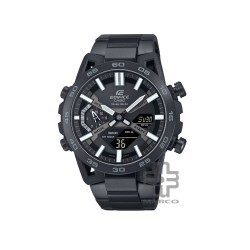 Casio Edifice ECB-2000DC-1B Black Stainless Steel Band Men Watch