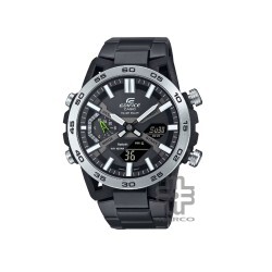 Casio Edifice ECB-2000DD-1A Black Stainless Steel Band Men Watch