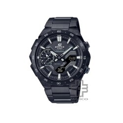 Casio Edifice ECB-2200DC-1A Black Stainless Steel Band Men Watch