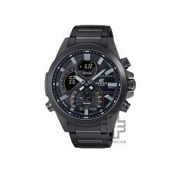 Casio Edifice ECB-30DC-1A Black Stainless Steel Band Men Watch