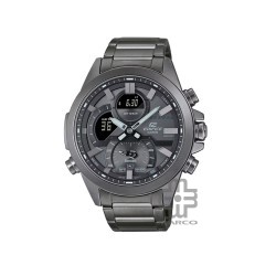 Casio Edifice ECB-30DC-1B Gray Stainless Steel Band Men Watch