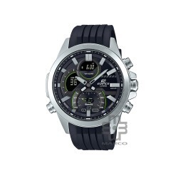 Casio Edifice ECB-30P-1A Black Resin Band Men Watch