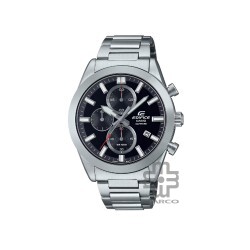 Casio Edifice EFB-710D-1AV Silver Stainless Steel Band Men Watch