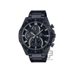 Casio Edifice EFR-571MDC-1AV Black Stainless Steel Band Men Watch