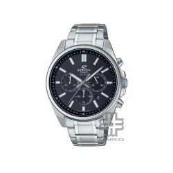 Casio Edifice EFV-650D-1AV Silver Stainless Steel Band Men Watch