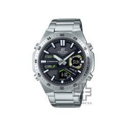 Casio Edifice EFV-C110D-1A3V Silver Stainless Steel Band Men Watch