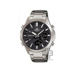 Casio Edifice EFV-C120D-1A Silver Stainless Steel Band Men Watch