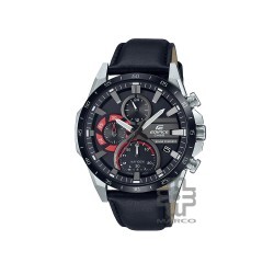 Casio Edifice EQS-940BL-1AV Black Leather Band Men Watch