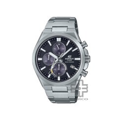 Casio Edifice EQS-950D-1AV Silver Stainless Steel Band Men Watch